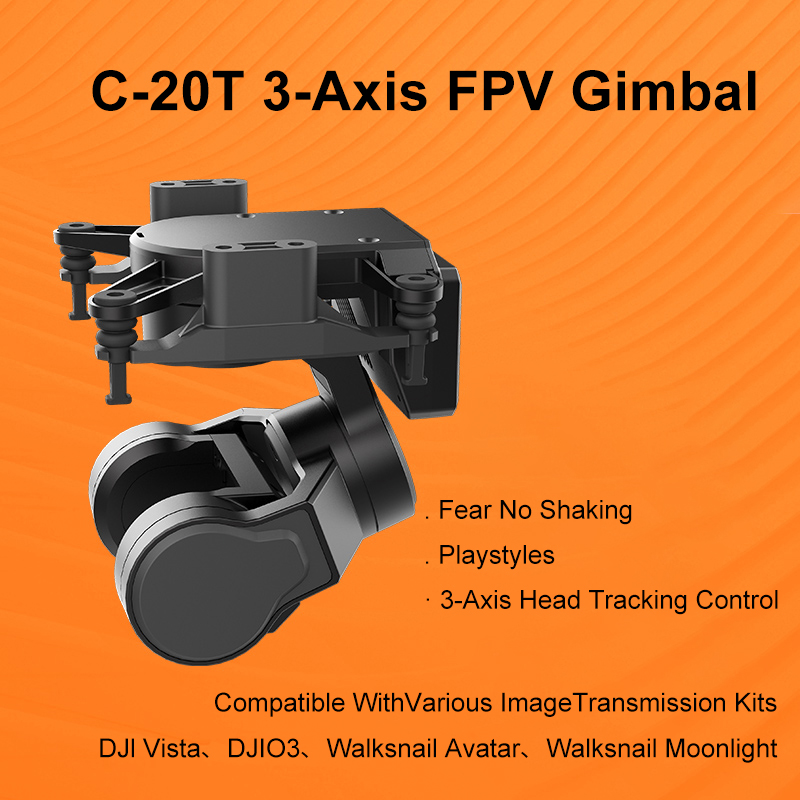 3-Axis Gimbal for FPV Racing D - Drone Gimbal Mount 评论和价格